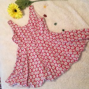 Red Daisy Dress